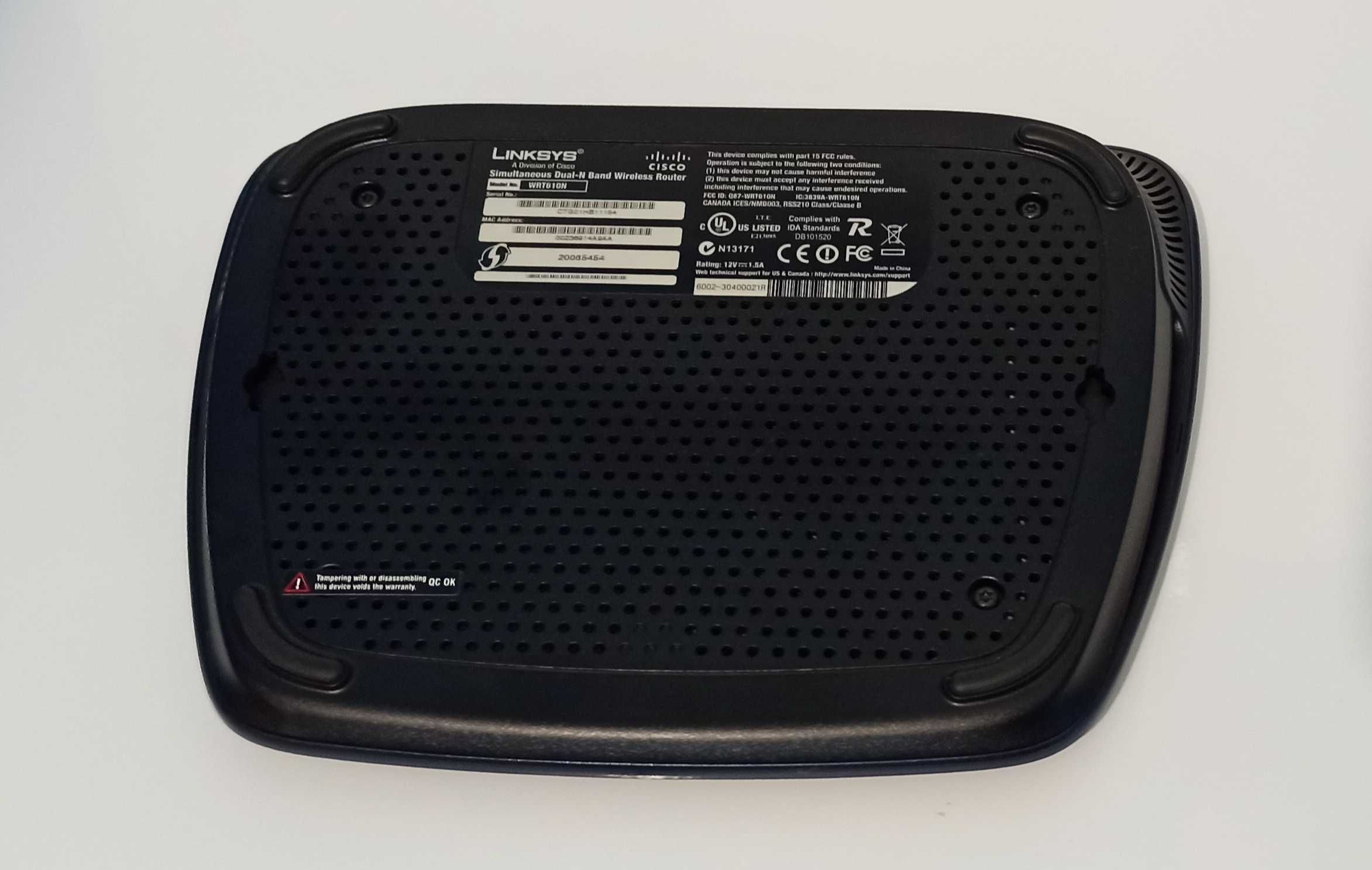 Wi-Fi роутер Linksys WRT610N,Gigabit,Dual-N Band 2.4/5 ГГц