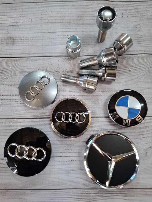Ковпачки болти секретки дисків audi BMW Volkswagen Mercedes Skoda