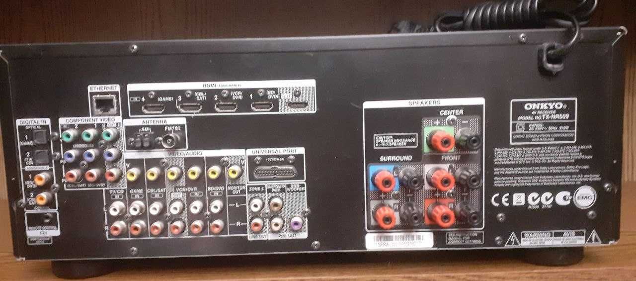AV-ресивер Onkyo TX-NR 509 Black