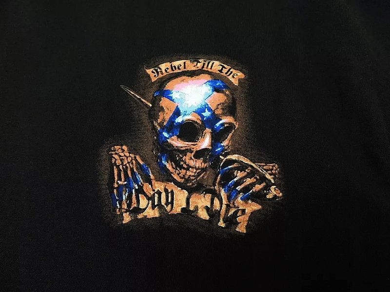 Koszulka New Rock Glam Punk Gothic Biker Harley