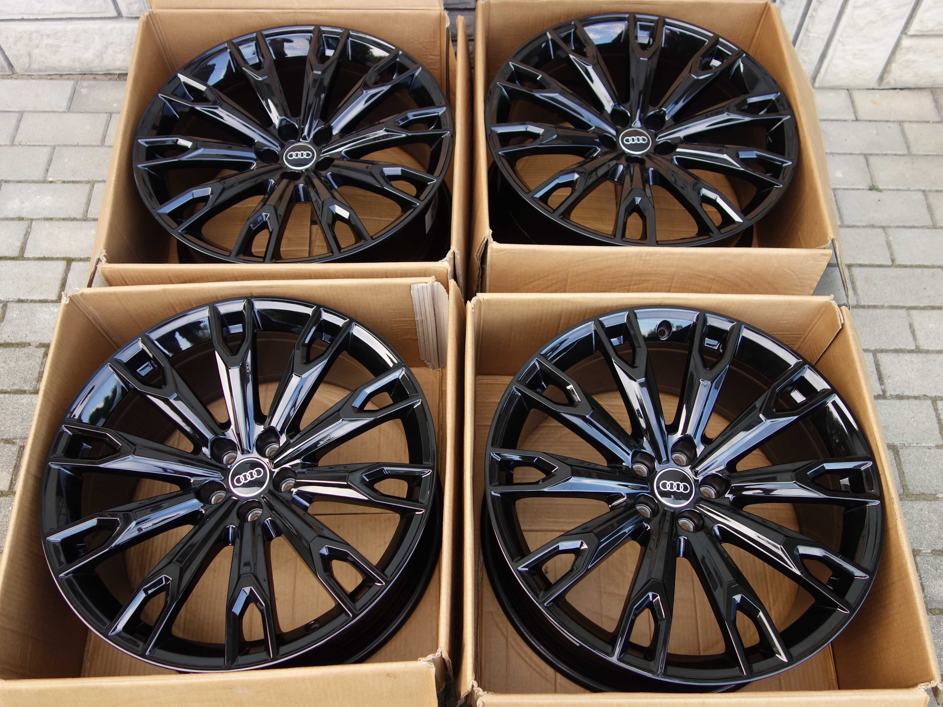Felgi AUDI SQ7 SQ8 Q7 Q8 4M 21''  CZARNY POŁYSK OEM Audi