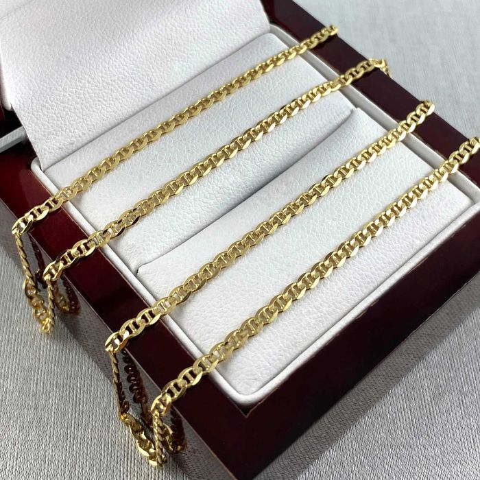 ZŁOTY łańcuszek splot GUCCI pełny 2,3mm PRÓBA 585 (14K) długość 50 cm