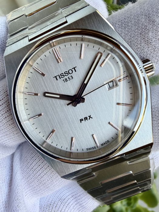 Tissot PRX 40mm Branco Perola NOVO
