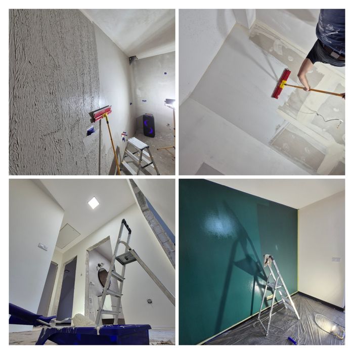 Malowanie szpachlowanie panele płytki montaż