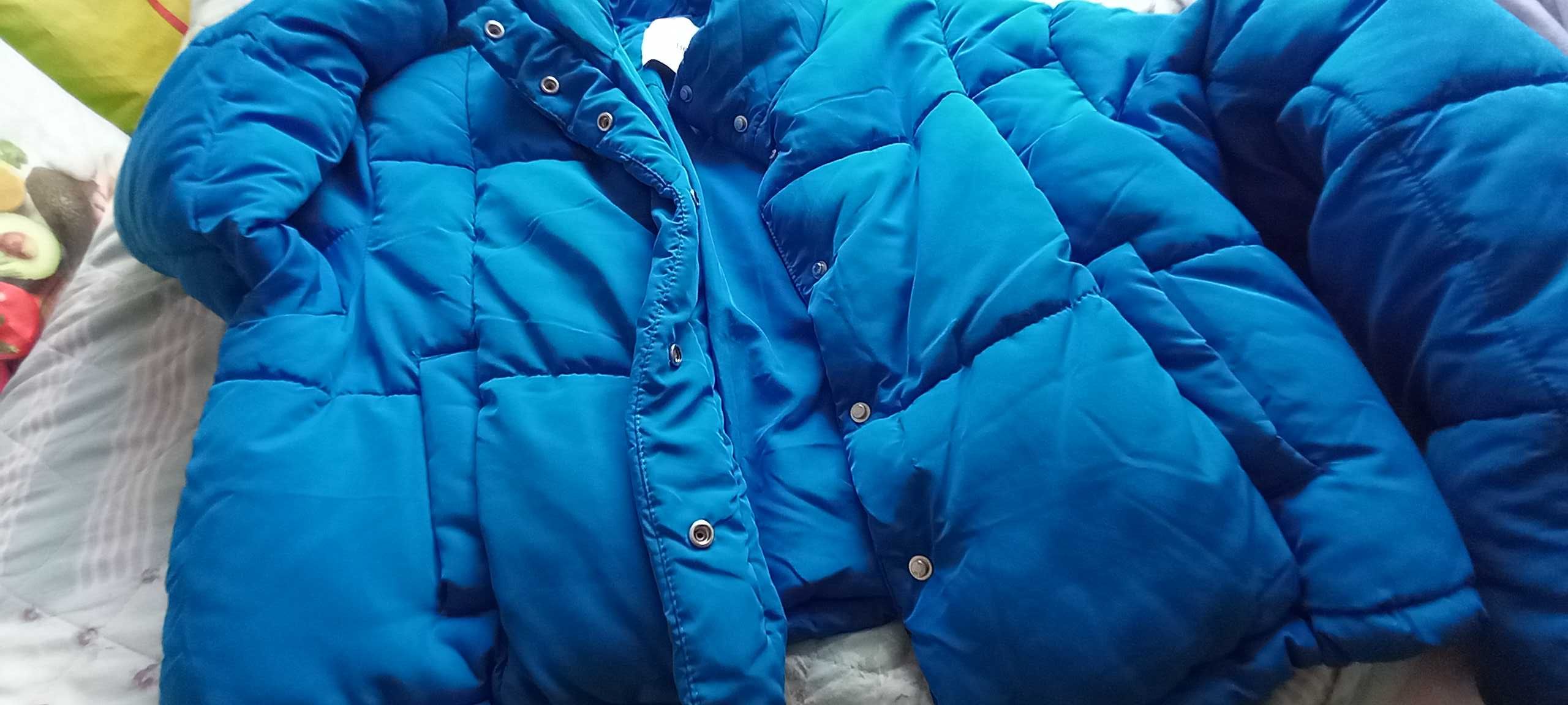 Blusão Bershka Azulão Acolchoado