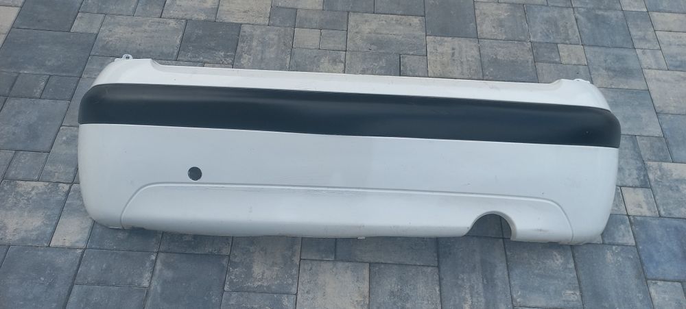 Citroen c3 02-10 zderzak tyl tylny bialy ewp