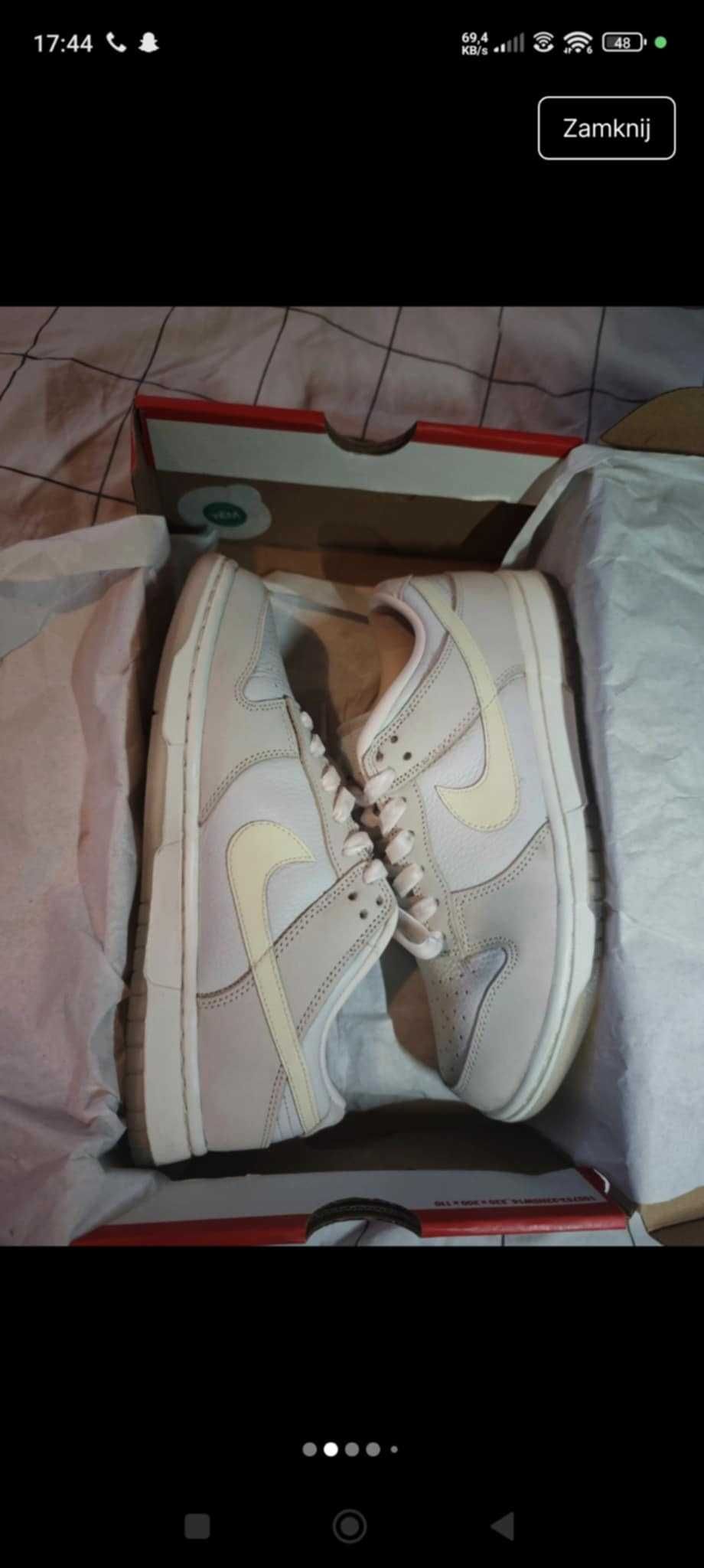 pink dunks nike rozm.39