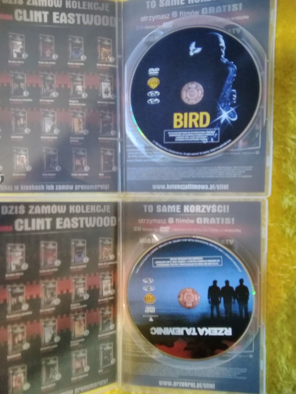 Clint Eastwood "Rzeka tajemnic" i " Bird" ! DVD