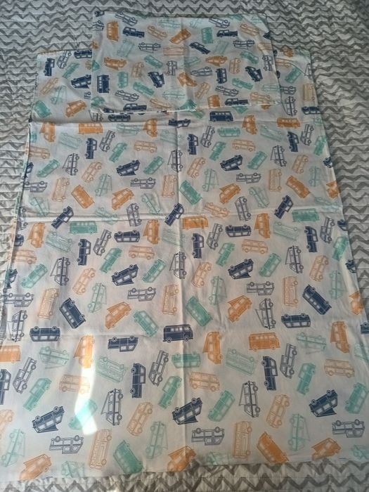 Poszewka na kołdrę i poduszkę chlopieca 85x115 cm