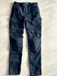 Jeansy motocyklowe damskie SECA Squadron Lady BLACK – rozmiar 28/30