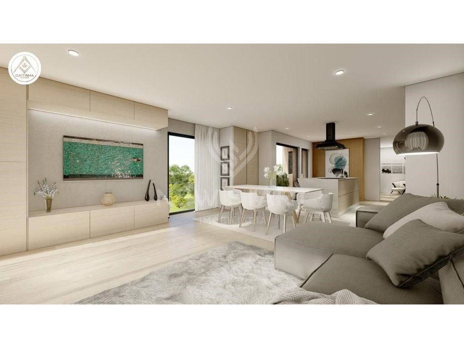 Luxuoso Apartamento T3 com terraço privativo, piscina comum e estac...