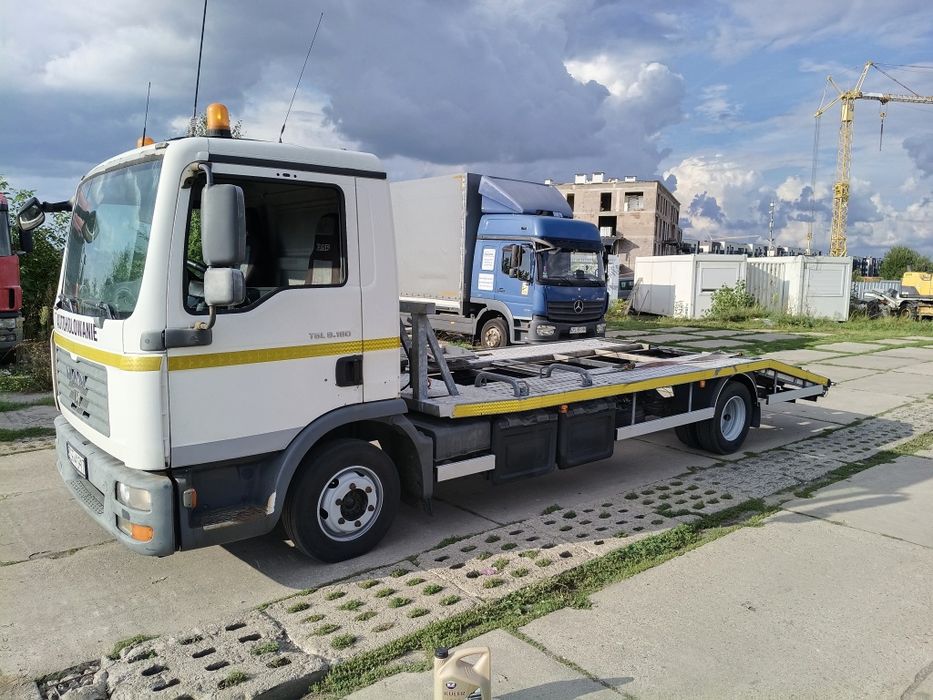 Autolaweta Laweta Pomoc drogowa Man TGL8.818 Euro 2007rok