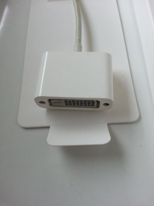 Adapter Apple Mini DisplayPort Do DVI Biały