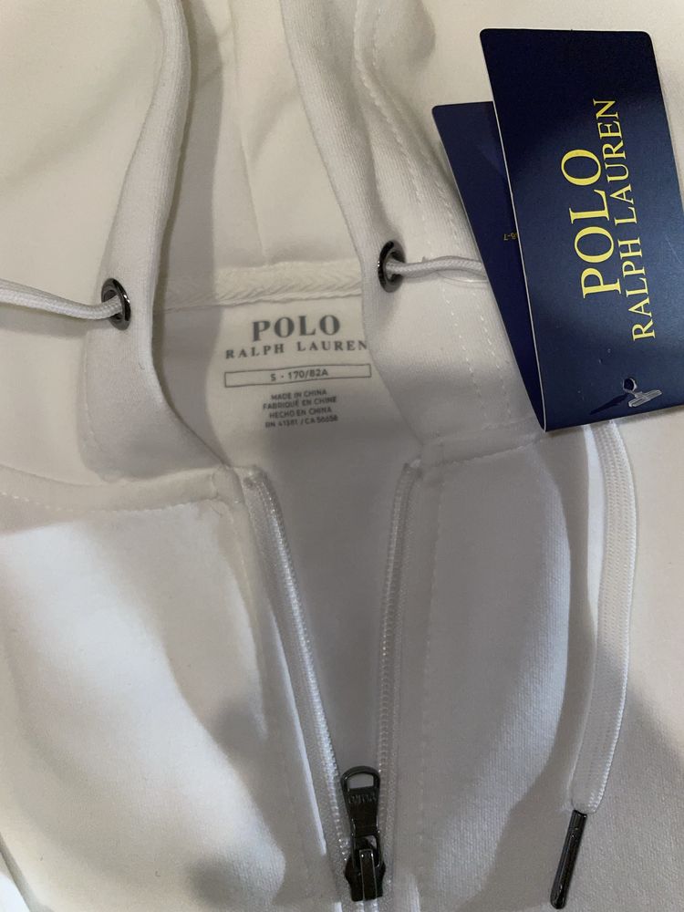 Ralph Lauren Fato de Treino Branco Novo