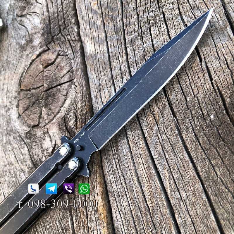Нож Балисонг/Нож Бабочка/Балисонг/"Black Jaguar"