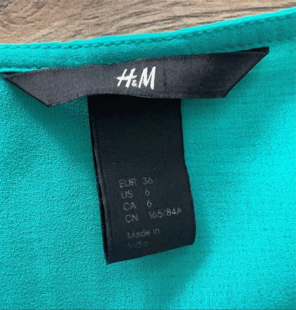Tunika plażowa wiązana H&M r. 36