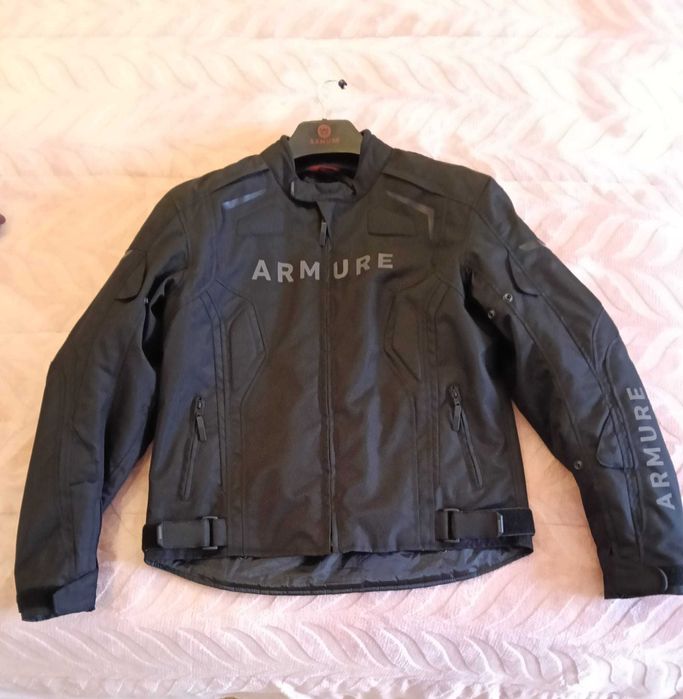 Vendo casaco de mota Armure tamanho L como novo + oferta de luvas