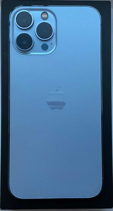IPHONE 13 PRO MAX 256 sierra blue,подарок чехол и стекло Baseus