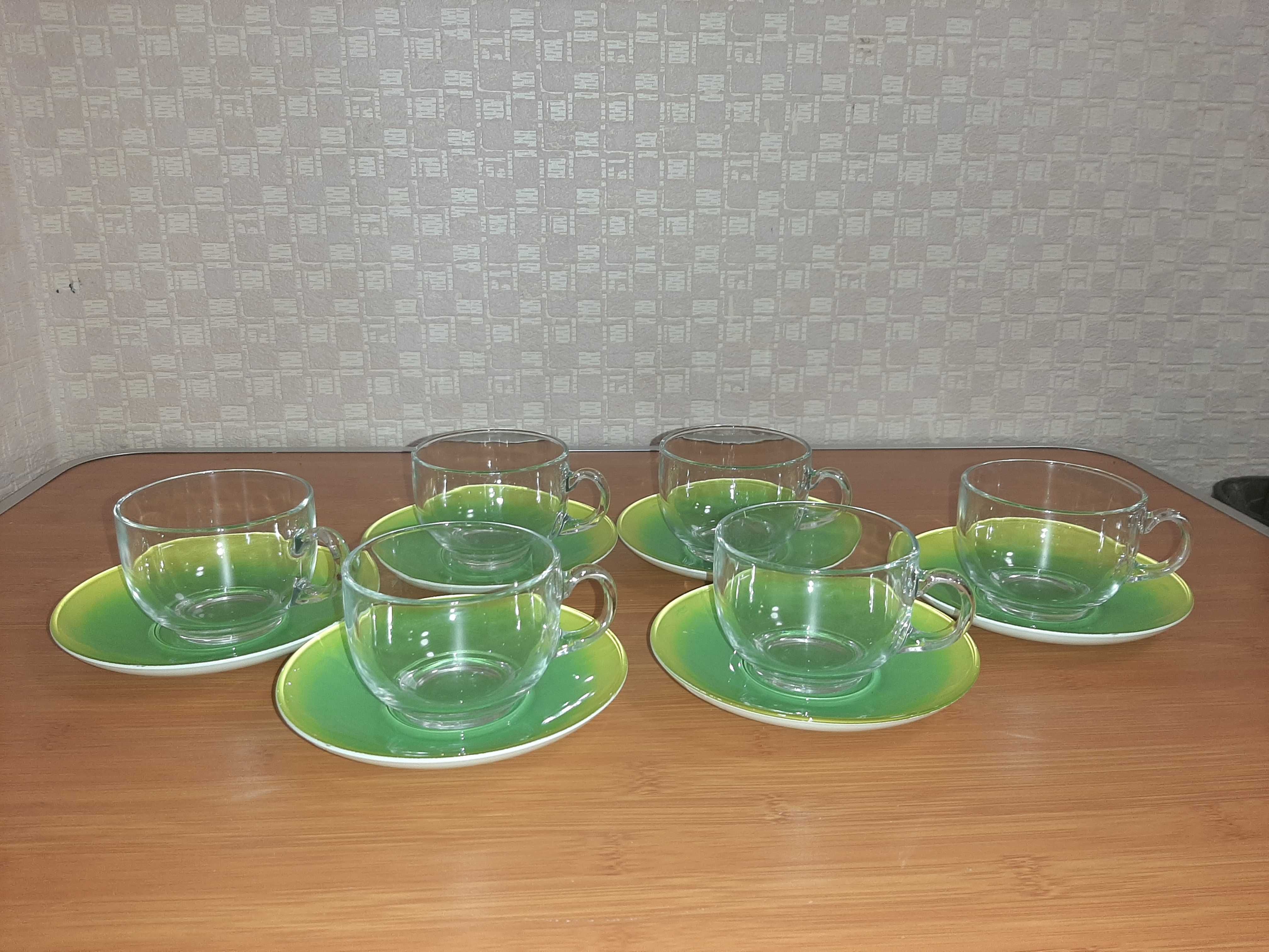 Чайный сервиз Luminar (НОВЫЙ)- 6 чашек.