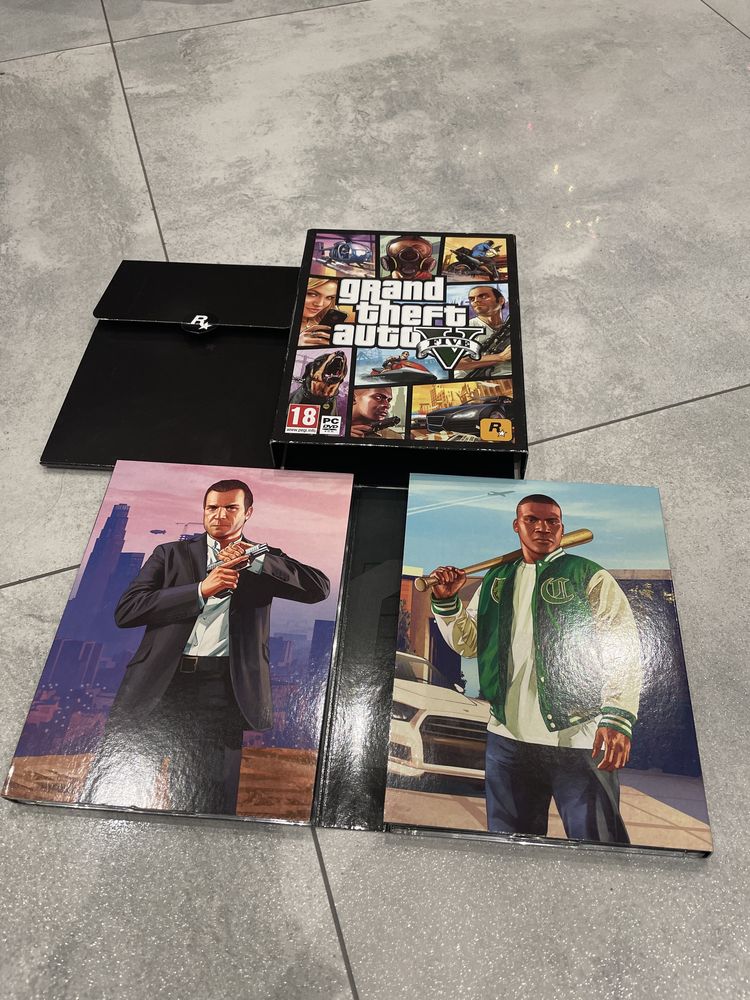 Grand Theft Auto Five Pc box
