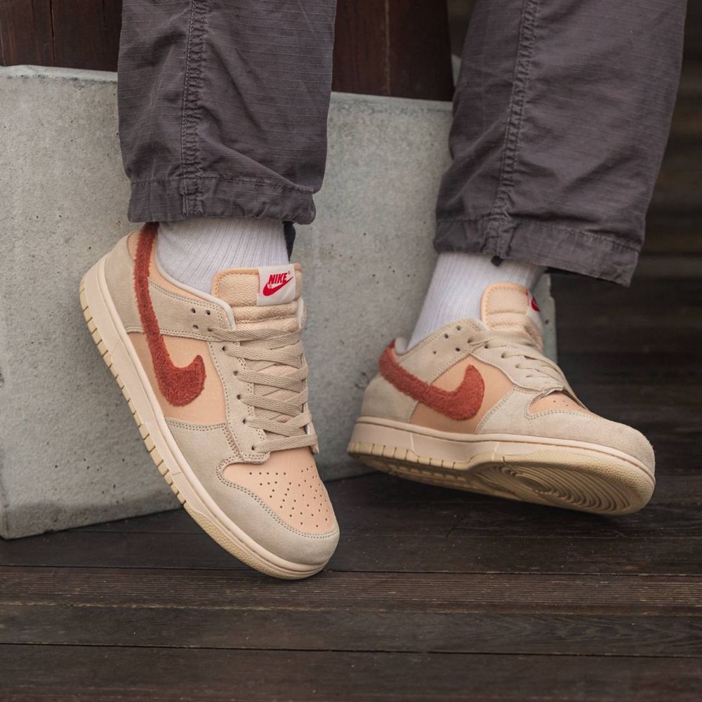 Кроссовки Nike SB Dunk Low Terry Swoosh