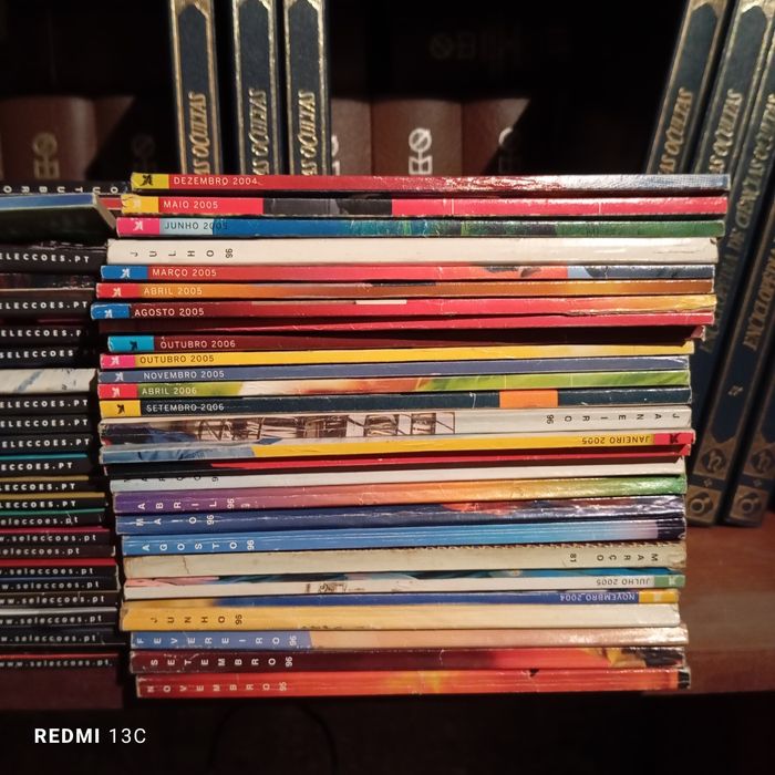 Revistas antigas das seleções