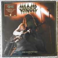 2LP Vader - The Darkest Age-Live '93 (2020) Brown Vinyl