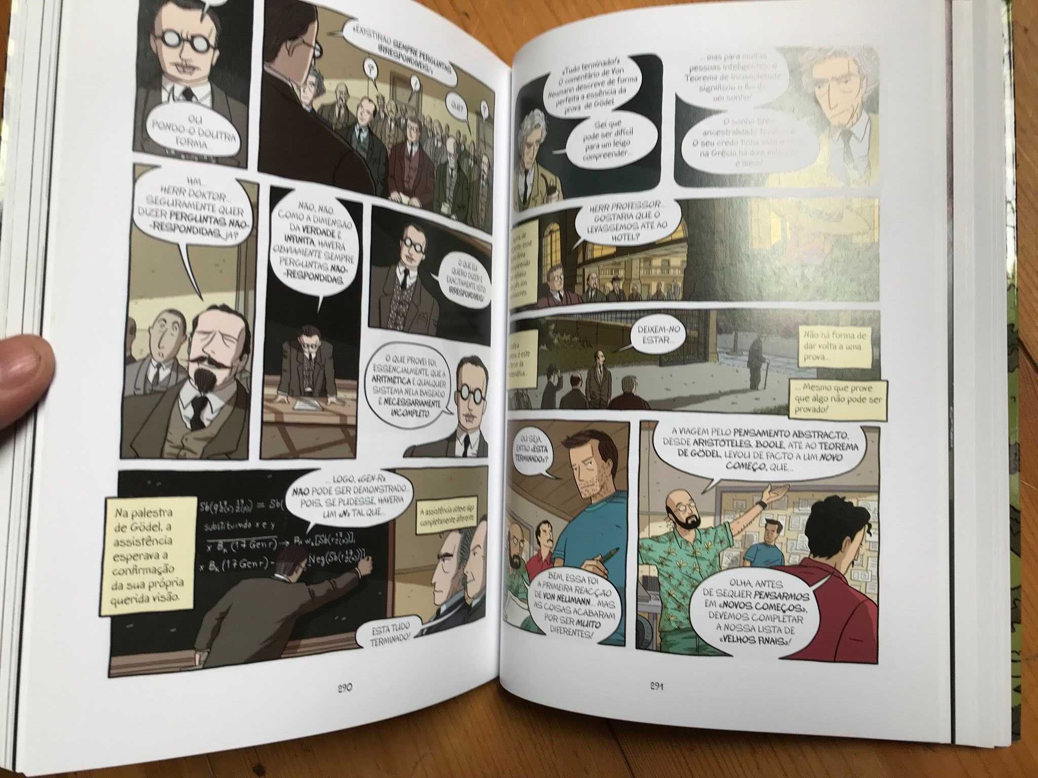 Logicomix Livro Graphic Novel Bertrand Russell