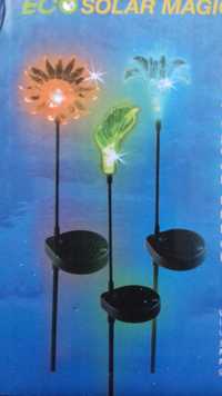 Oświetlenie ozdobne solar gartenstecker magic glow 3szt