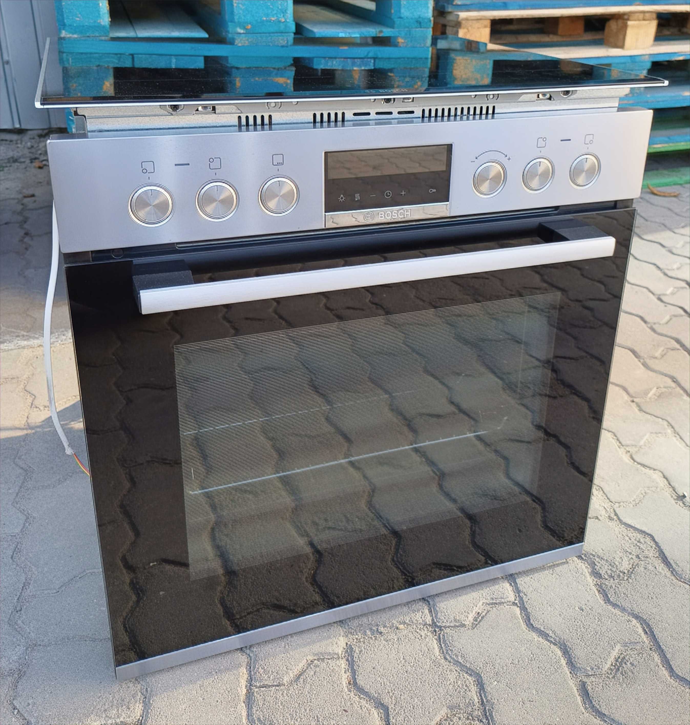 Встраиваемая духовка с индукционной поверхностью Бош Bosch HEA578BS1