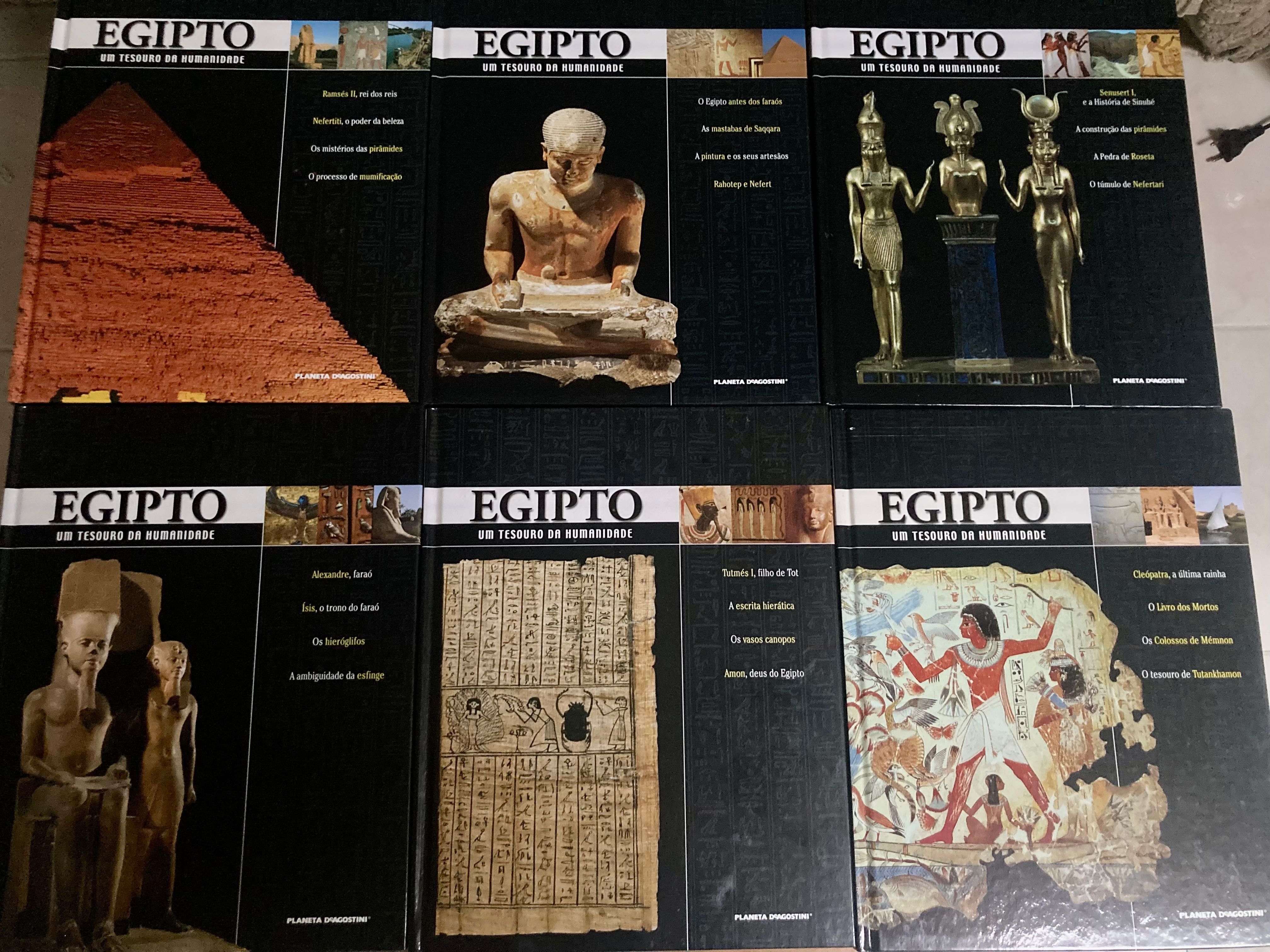 Vendo livros da coleção Egipto um Tesouro da Humanidade