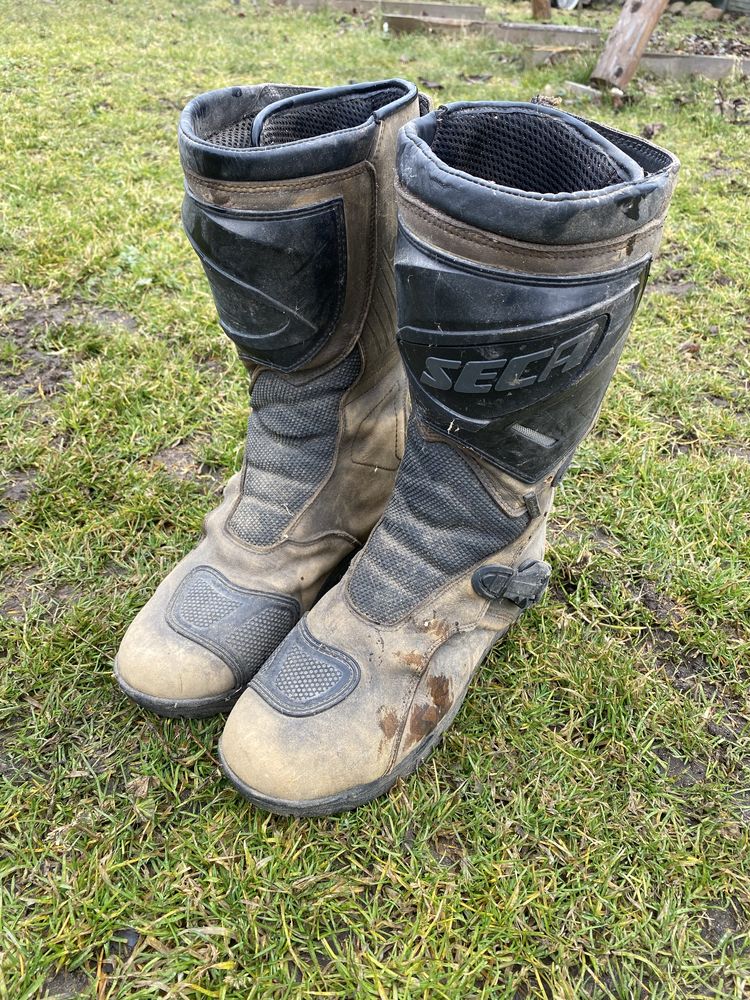 Buty motocyklowe cross, enduro, quad, SECA rozm 42