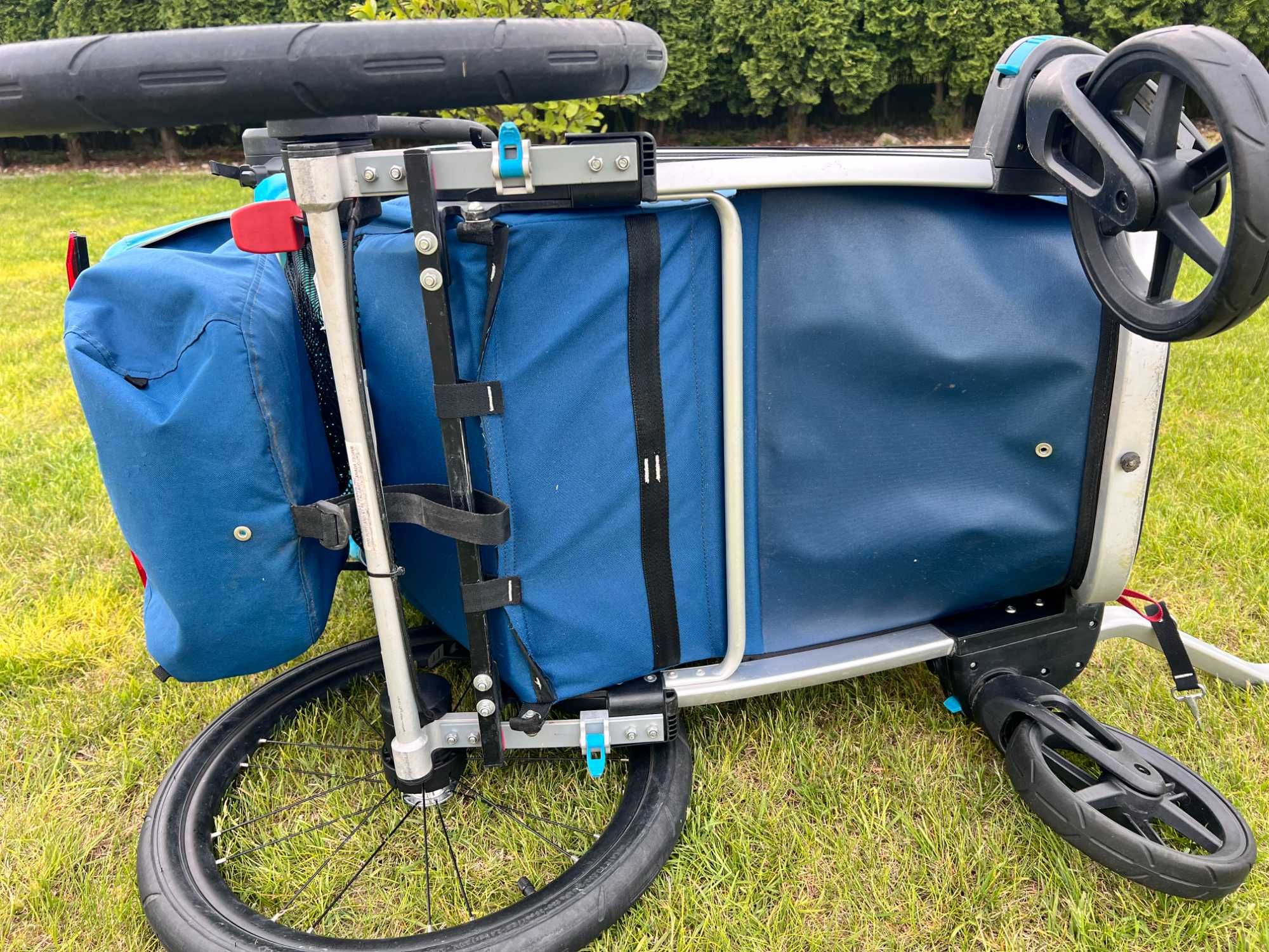 Thule Chariot Cross 1 Przyczepa rowerowa wózek odchylane oparcie 2020