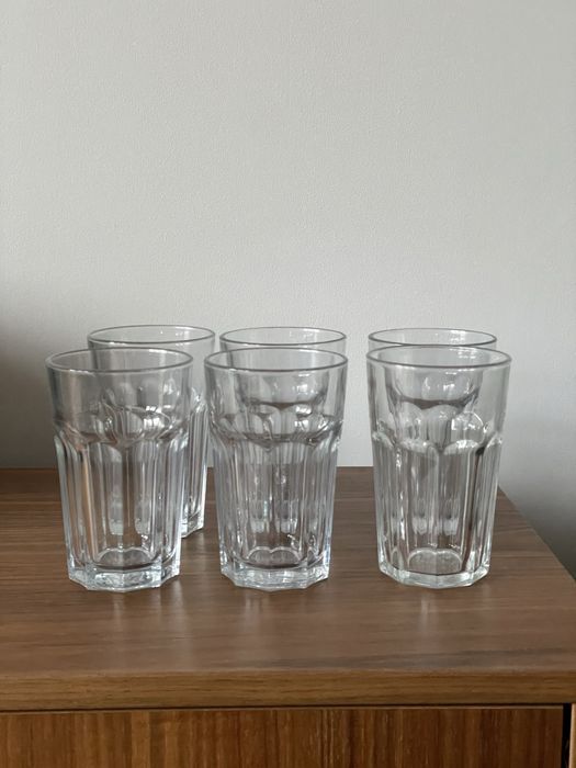 Klasyczne szklanki ikea 6szt