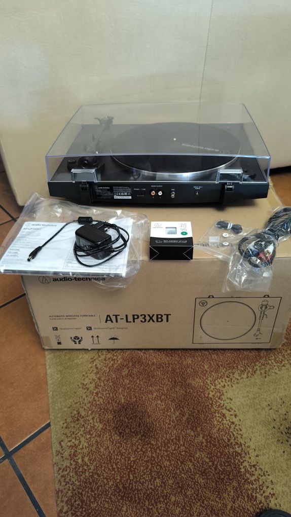 Gira discos Audio Técnica LP3XBT