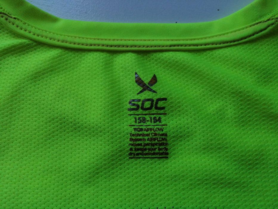 SOC, jak nowa, koszulka treningowa szwedzkej firmy. R.158-164