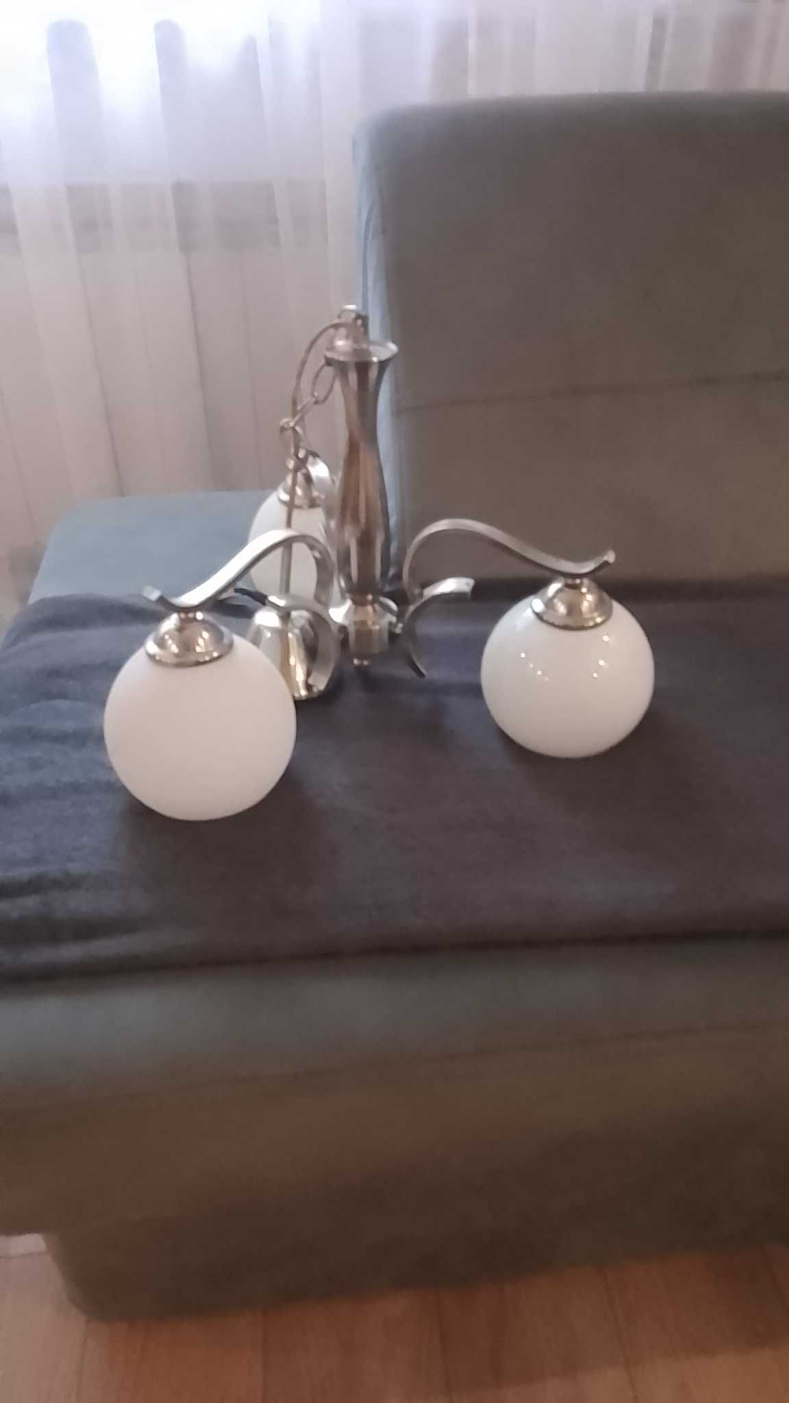 Lampa, żyrandol 3-ramienny