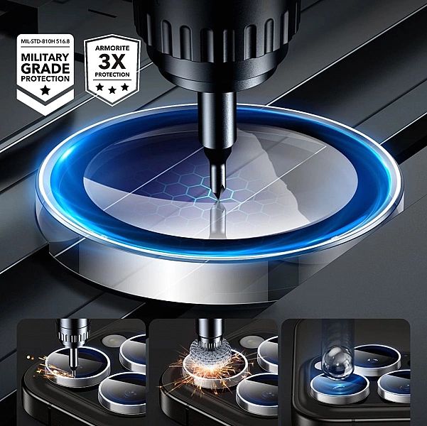 Osłona Na Aparat Esr Armorite Camera Protector Iphone 16 Pro / 16 Pro