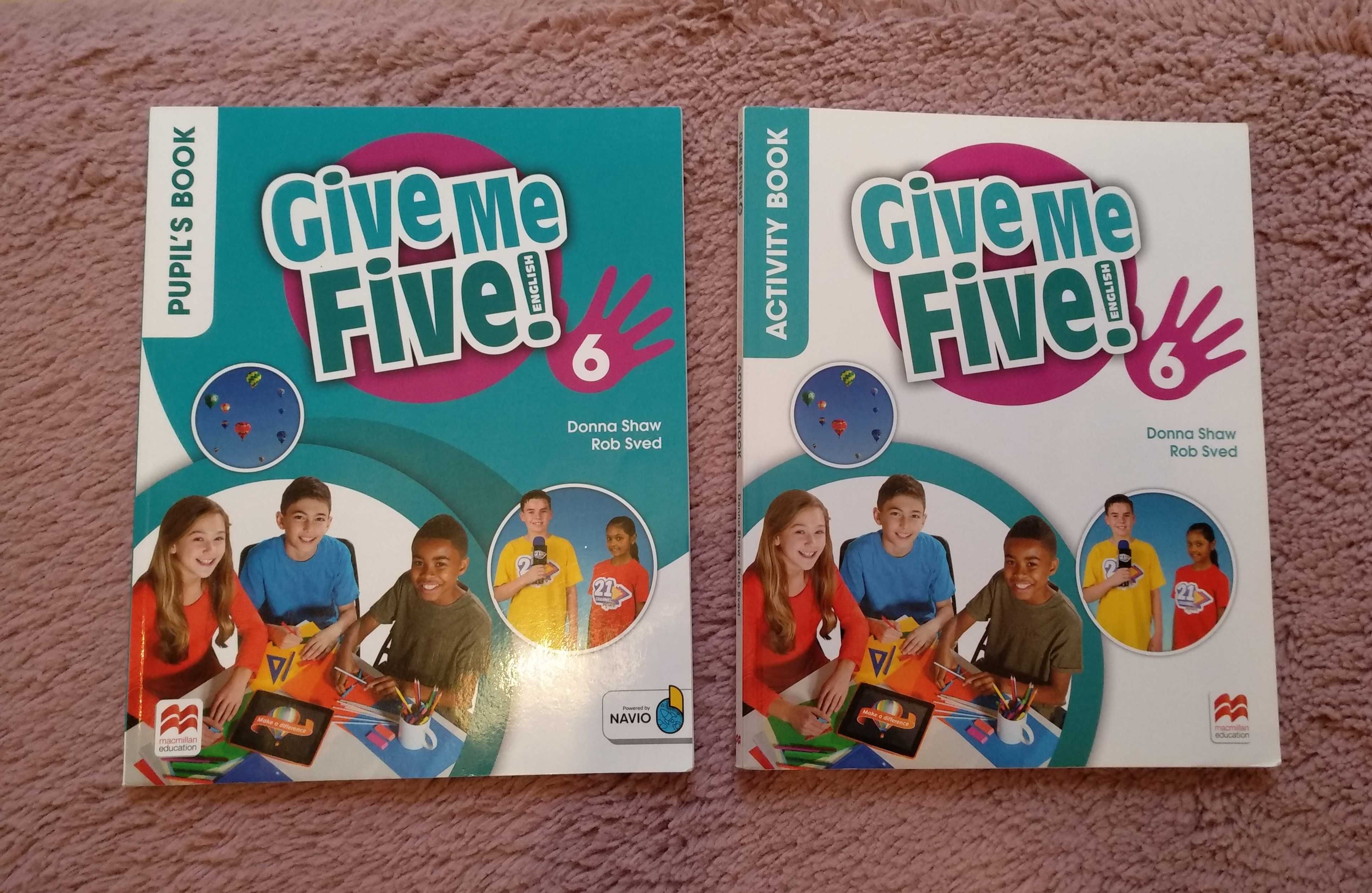 Give me five! 6 english książka+uzupełnione ćwiczenia gratis