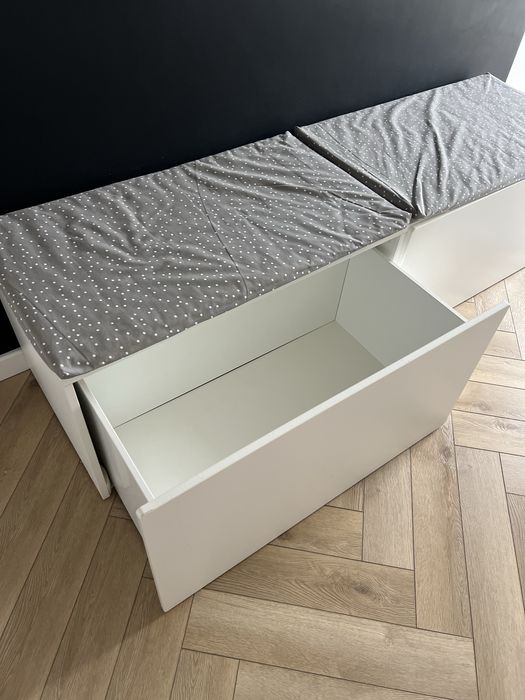 Skrzynia z pojemnikiem na zabawki i poduszką Ikea 1 sztuka Okazja!!!