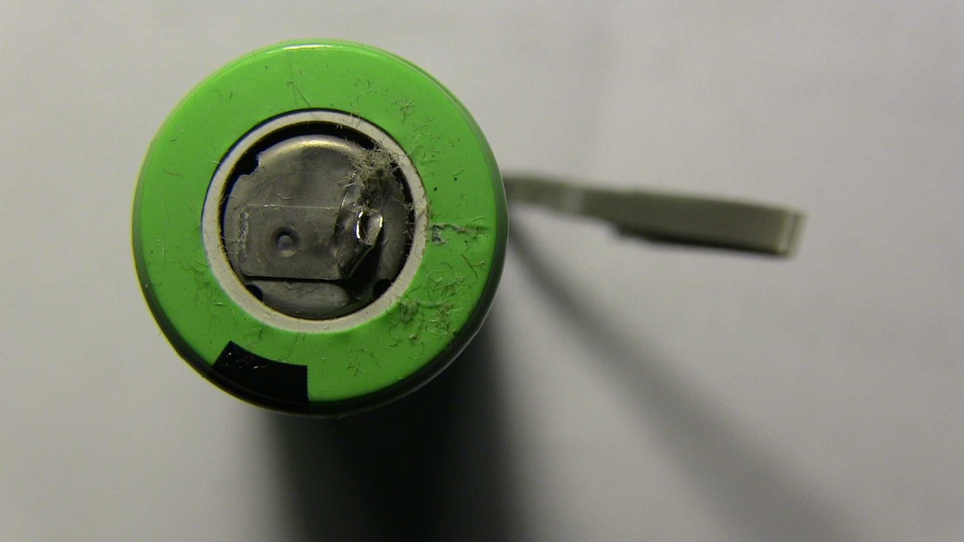 Аккумулятор 17500 (5см) Li-on 3.7V Panasonic CGR 1000mAh -реал. измер.