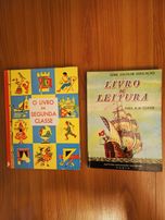 Livro da segunda classe e livro de leitura para a 4 classe