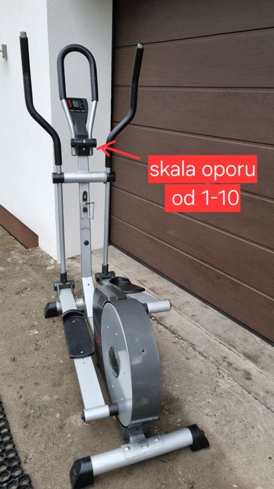 DUŻY orbitrek KETTLER COSMOS magnetyczny koło 20kg chodziarz orbiterek