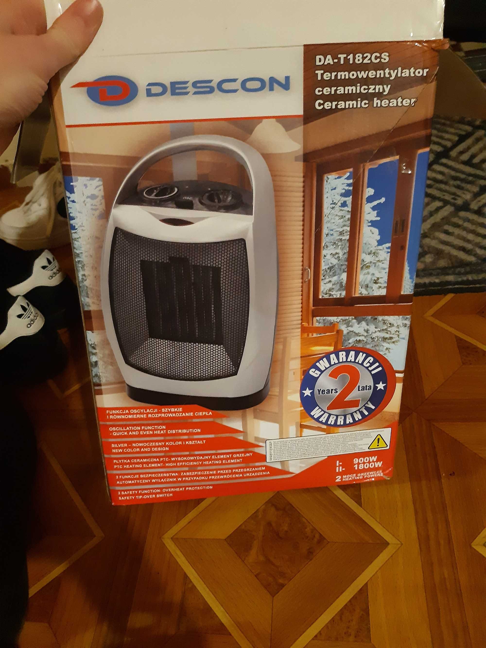 Termowentylator Descon farelka