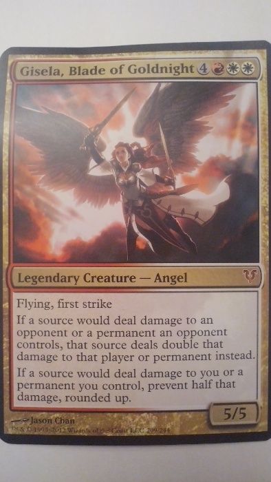 Karta Gisela, Blade of Goldnight (Commander) - MTG Magic The Gathering