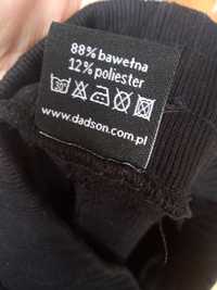 DADSON spodnie damskie dresowe, S, bawełna. Czarne. 2 kieszenie.