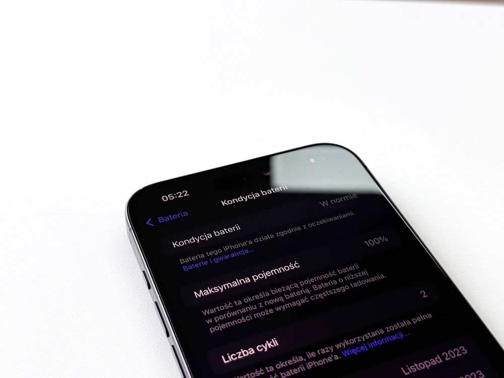 iPhone 15 Pro Max 1 TB Czarny Tytan jak Nowy 100% bateria Sklep Gwaran