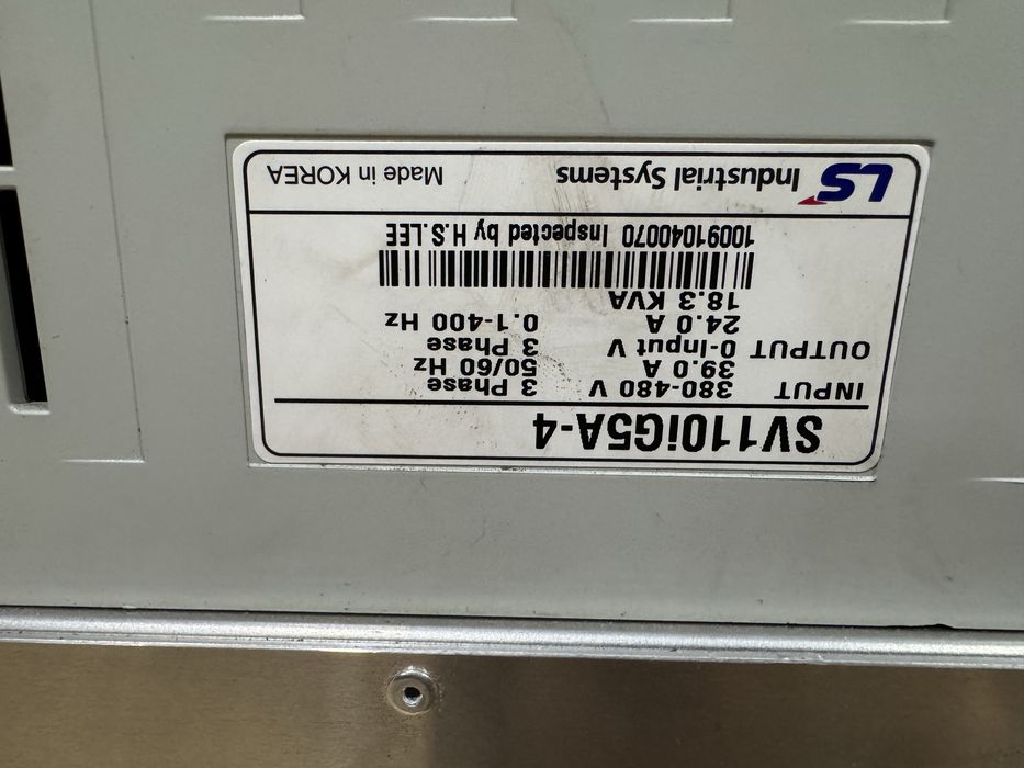 Sprawny Falownik wektorowy 11kW  LG SV110iG5A-4 iG5a LS