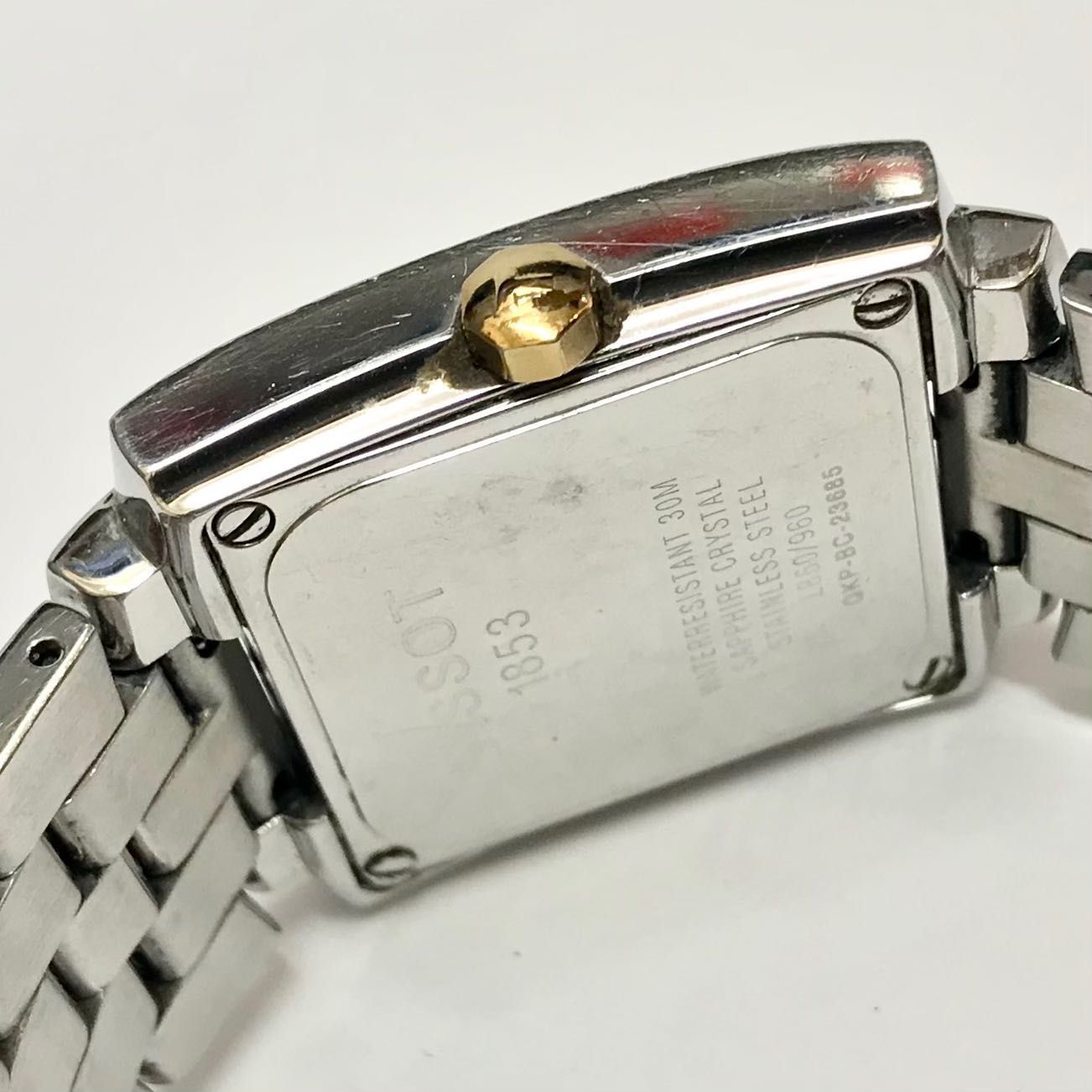 TISSOT T-Trend L860/960 Zegarek męski na BRANSOLECIE złocony OKAZJA