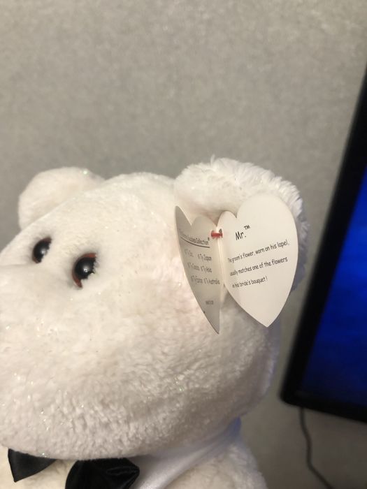 Свадебные медведи раритет ty 40 см